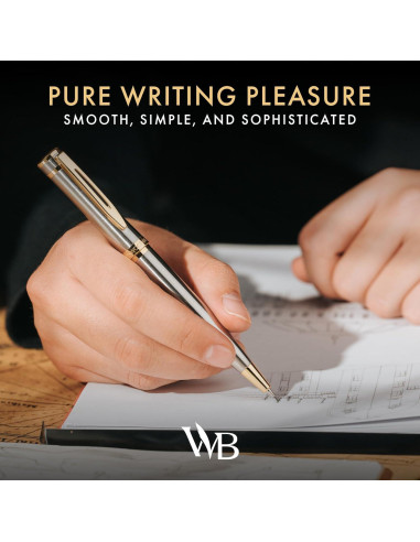 Lápiz Mecánico Wordsworth y Black Oro 0.7mm - Lujo