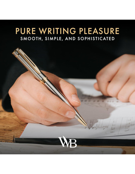 Lápiz Mecánico Wordsworth y Black Oro 0.7mm - Lujo