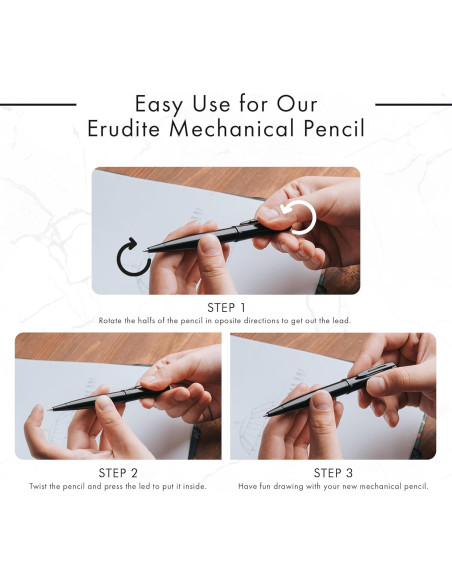 Lápiz Mecánico Wordsworth y Black Oro 0.7mm - Lujo