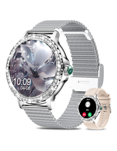 Reloj Inteligente Fitoncloud F19 para Mujeres 1.3" HD Salud