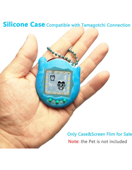 Funda Silicona JCHPINE y Protector Pantalla Tamagotchi