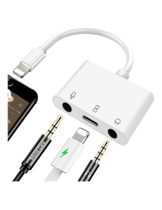 Adaptador de Micrófono Ceotsak Lightening a 3.5mm para iPhone