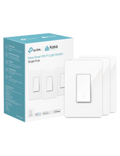 Interruptor de Luz Inteligente Kasa HS200P3, Blanco, 3 Pzs