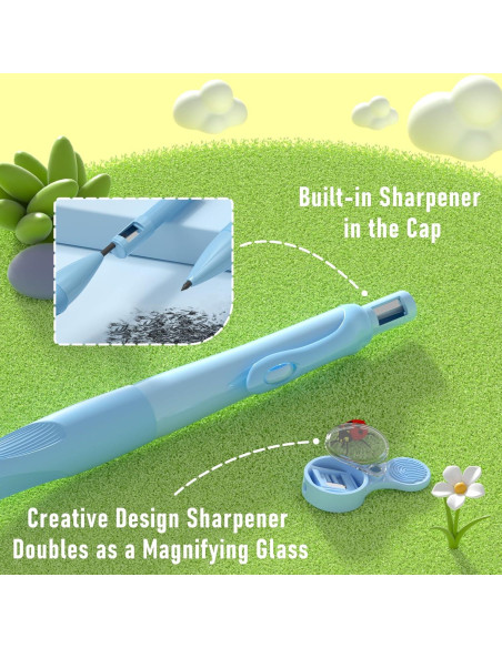 Lápiz Mecánico Four Candies 2.0MM Ergonomía y Recargas