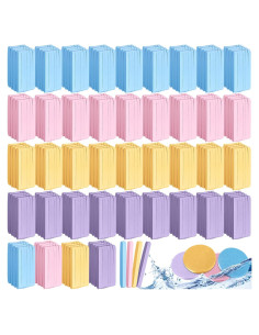 Esponjas Faciales Comprimidas Gerrii 960 Pcs PVA 8.4 cm