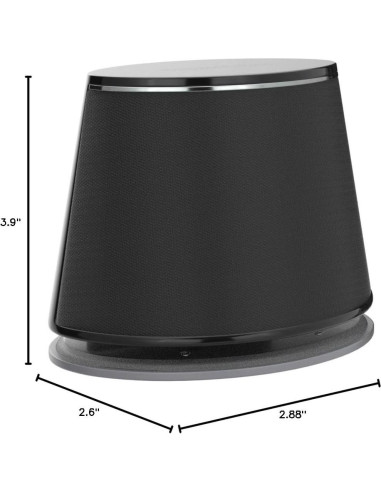 Altavoces Estéreo 2.0 Amazon Basics para PC USB Negro