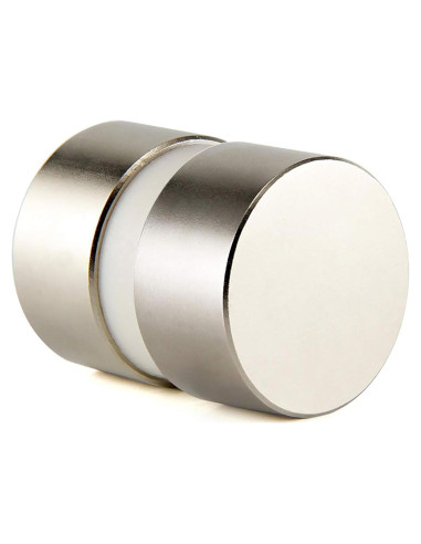 Imán de Neodimio DIYMAG 40x20mm 2 Piezas Alta Potencia
