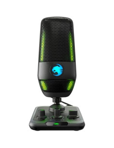 Micrófono USB ROCCAT Torch, Audio Estudio, RGB, PC 2