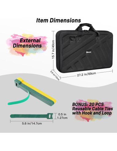 Funda para Controlador DJ RAYMACE EVA 69x39cm Resistente