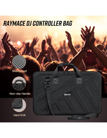 Funda para Controlador DJ RAYMACE EVA 69x39cm Resistente