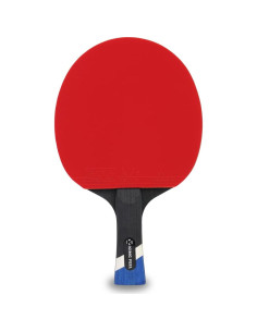 Pala de Ping Pong KINGFEEL LS01 Fibra Carbono 2.0mm Roja 2