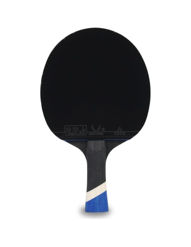 Pala de Ping Pong KINGFEEL LS01 Fibra Carbono 2.0mm Roja