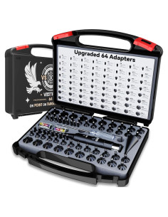 Alineador láser verde Visiofire con 64 adaptadores