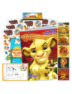 Set de Actividades del Rey León - Libro, Stickers y Más