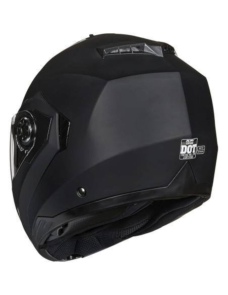 Casco de Moto ILM DP998 Modular Doble Visor Negro X-Large