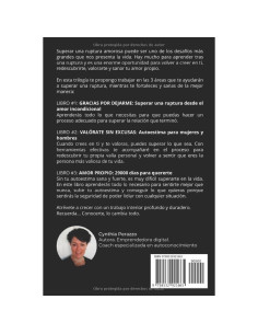 3 en 1 Libros de Amor propio y Cómo superar una ruptura amorosa: Gracias por dejarme | Valórate | Amor Propio (Spanish Edition) 2