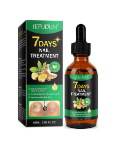 Suero de Jengibre para Uñas - Aceite Natural Fortalecedor