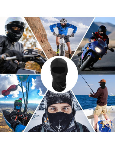 Balaclava Pukavt Unisex 1 Pack Protección UV y Viento