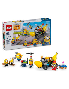 LEGO Mi Villano Favorito 4 Minions y Coche de Plátano 75580