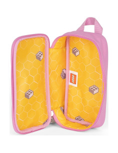 Funda de Ladrillos LEGO Oficial Rosa Claro 20x10x6 cm 2