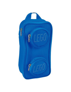 Funda de Ladrillos LEGO Azul 20x10x6 cm para útiles