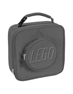 Bolsa de Almuerzo LEGO Gris, Aislada y Duradera, 5L