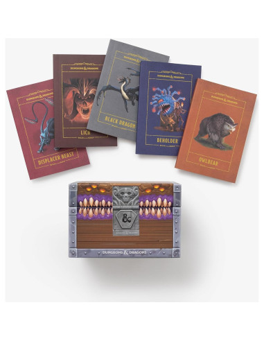 Mimic Treasure Chest Notebook Set (Dungeons & Dragons)