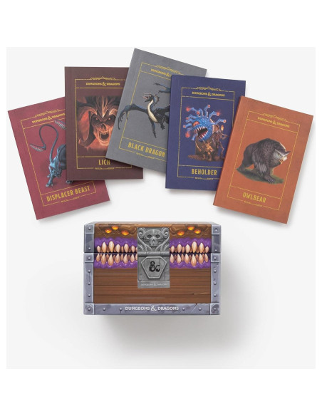 Mimic Treasure Chest Notebook Set (Dungeons & Dragons)