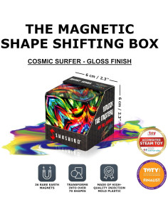 Cubo Antiestrés Shashibo - 36 Imanes - Juguete Sensorial 2