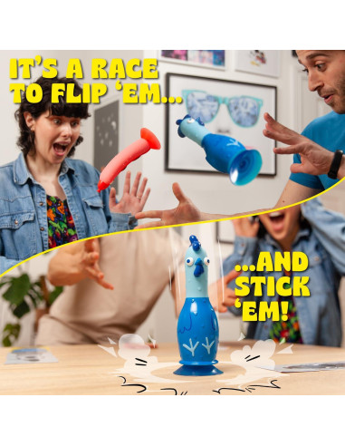 Juego de Fiesta Big Potato Pollo vs Hotdog 2024 - 2-10 Jugadores