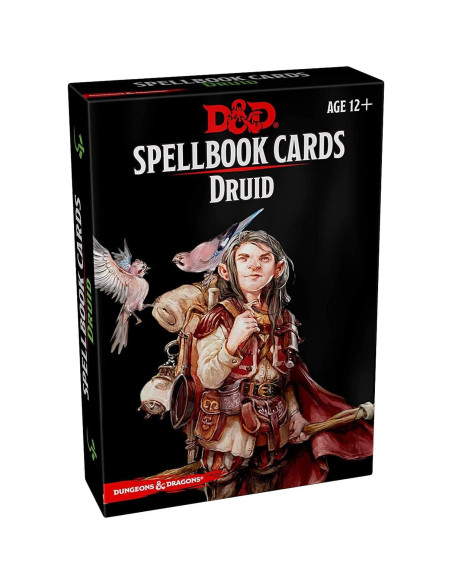 Cartas de Hechizos Druida D&D Wizards of the Coast