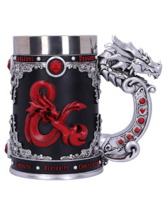 Jarra Dungeons & Dragons Nemesis Now Negra D20 15.5cm