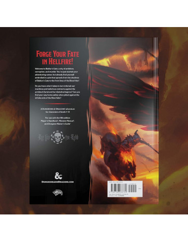 Dungeons & Dragons Baldur's Gate: Descent Into Avernus Tapa Dura