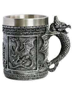 Taza Dragón Rugiente Alikiki 0.47L Acero Inoxidable
