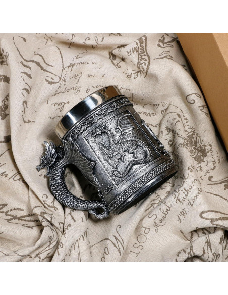 Taza Dragón Rugiente Alikiki 0.47L Acero Inoxidable