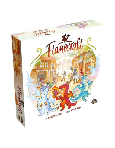 Juego de Mesa Flamecraft - Lucky Duck Games, 1-5 Jugadores