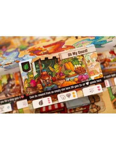 Juego de Mesa Flamecraft - Lucky Duck Games, 1-5 Jugadores