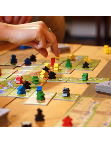 Juego de Mesa Carcassonne Z-Man Games Estrategia 2-5 Jugadores