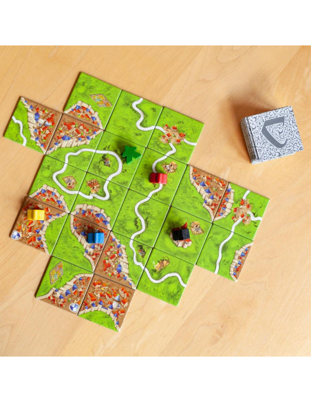 Juego de Mesa Carcassonne Z-Man Games Estrategia 2-5 Jugadores