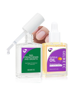 Kit de Endurecedor de Uñas y Aceite para Cutículas Gelike 15ml