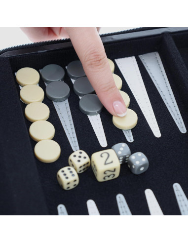 Juego de Backgammon WE Games Magnético de Viaje 0.73 kg