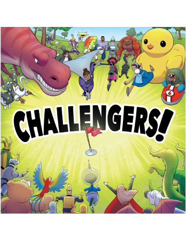 Juego de Cartas Challengers Z-Man Games 1-8 Jugadores
