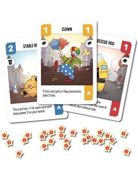 Juego de Cartas Challengers Z-Man Games 1-8 Jugadores