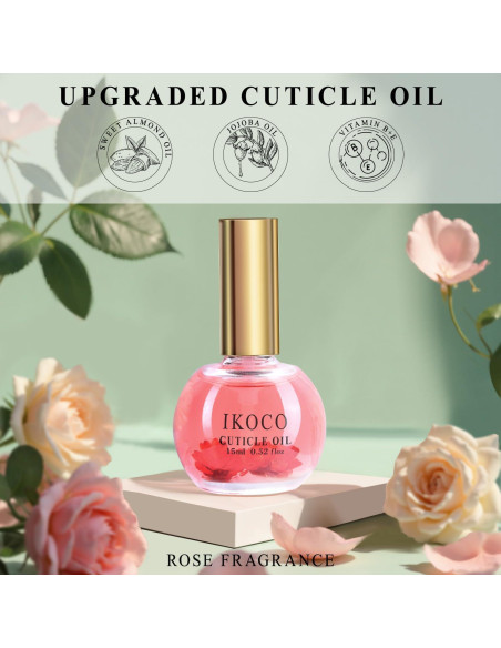 Kit de Manicura IKOCO con Tazón para Remojar Uñas Rosa