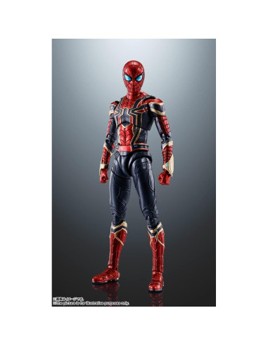 Figura de Acción Iron Spider Bandai 10x2.5x14.5cm