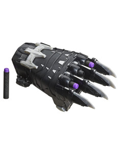 Nerf Power Moves Black Panther Garra Lanzadora Dardos