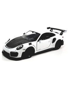 Kinsmart Porsche 911 GT2 RS Blanco 1:36 Metal Juguete