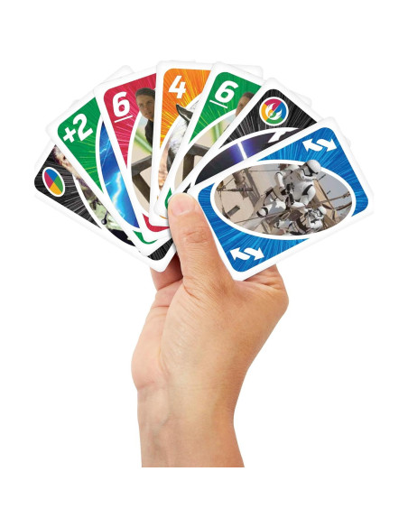 Juego de Cartas UNO Star Wars Mattel 112 Cartas Especial