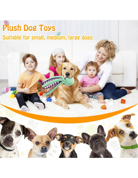 Juguete de Peluche para Perros Grandes Fuufome 34 cm Verde