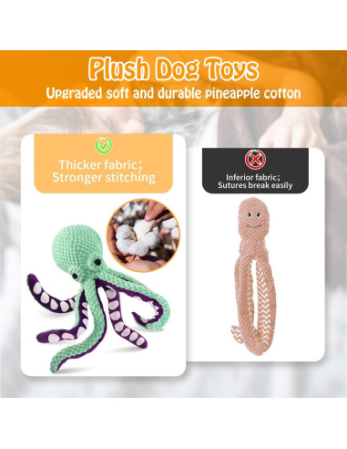 Juguete de Peluche para Perros Grandes Fuufome 34 cm Verde